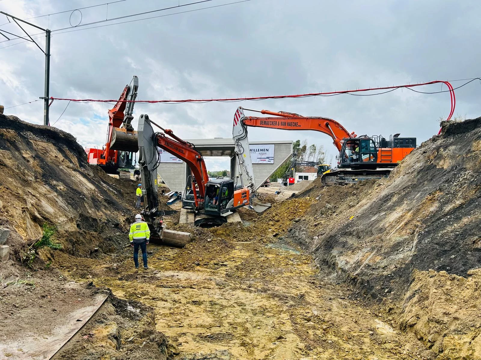 Demolition and replacement of railway tunnel in Lichtervelde successfully completed