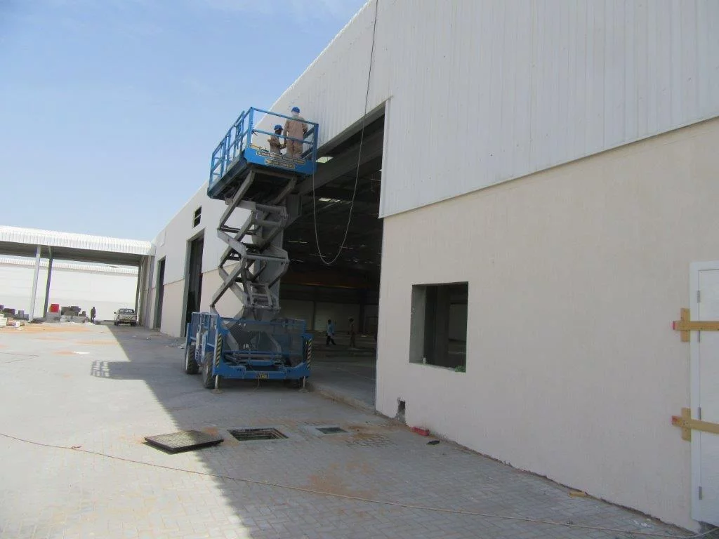 Progress new facilities under construction - Middle East Crane