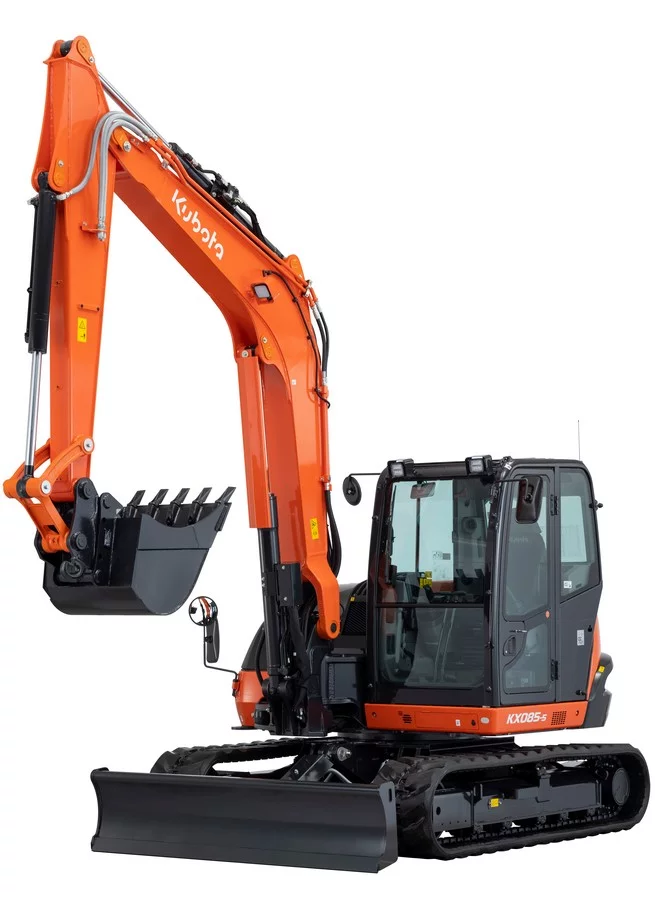Kubota launches next-generation 8 tonne mini-excavator