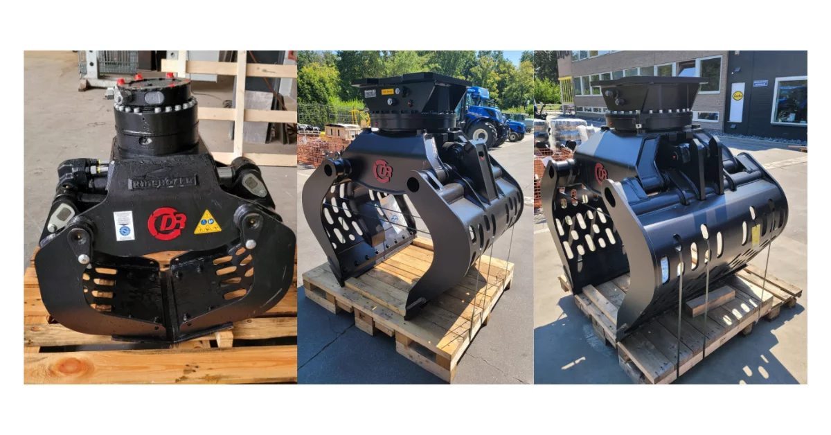 Promotion Kinshofer/Demarec demolition and sorting grabs