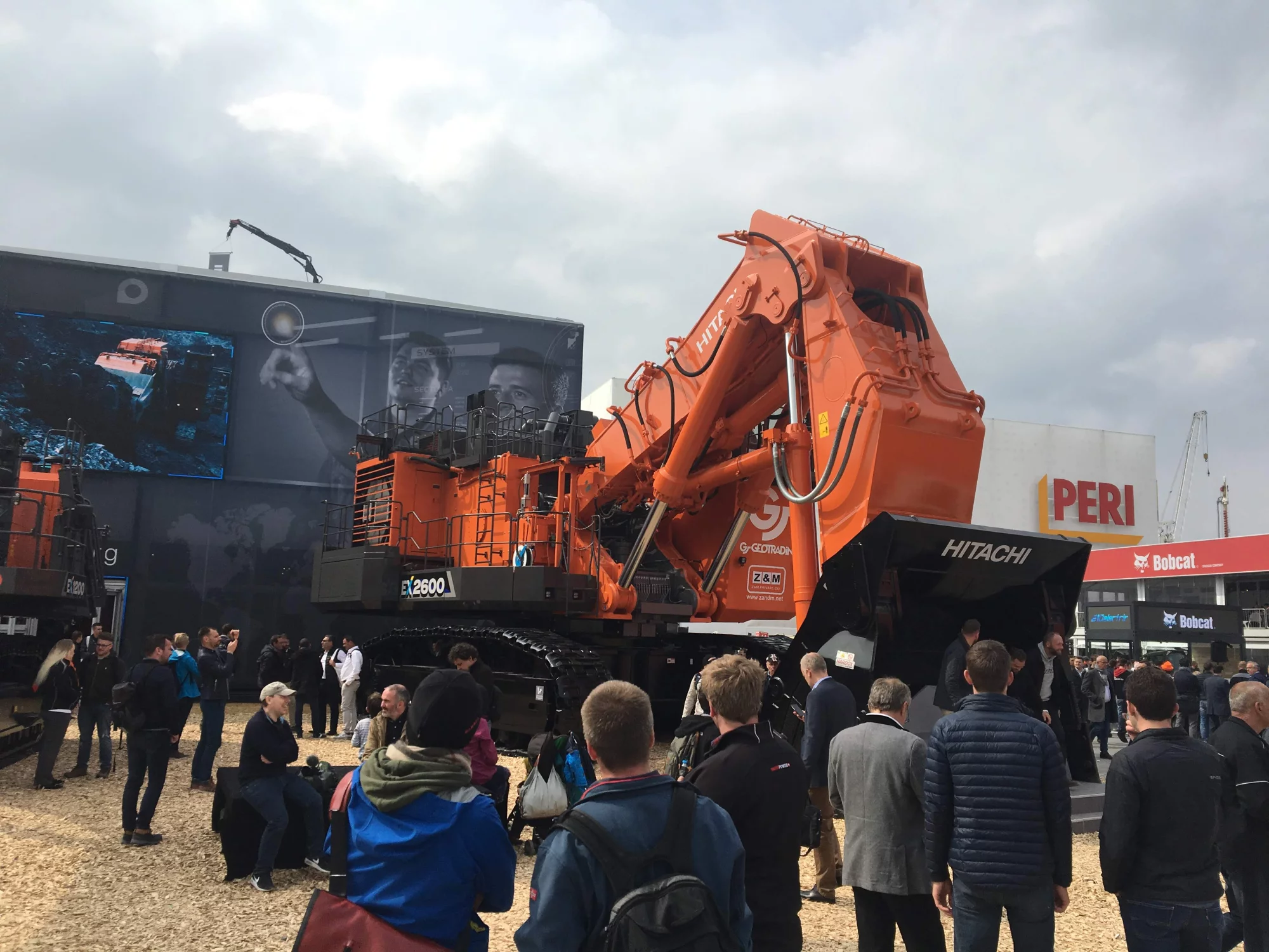 Connect with Hitachi at BAUMA
