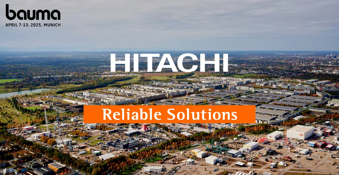 Discover Hitachi's innovative stand at bauma 2025 in 3D
