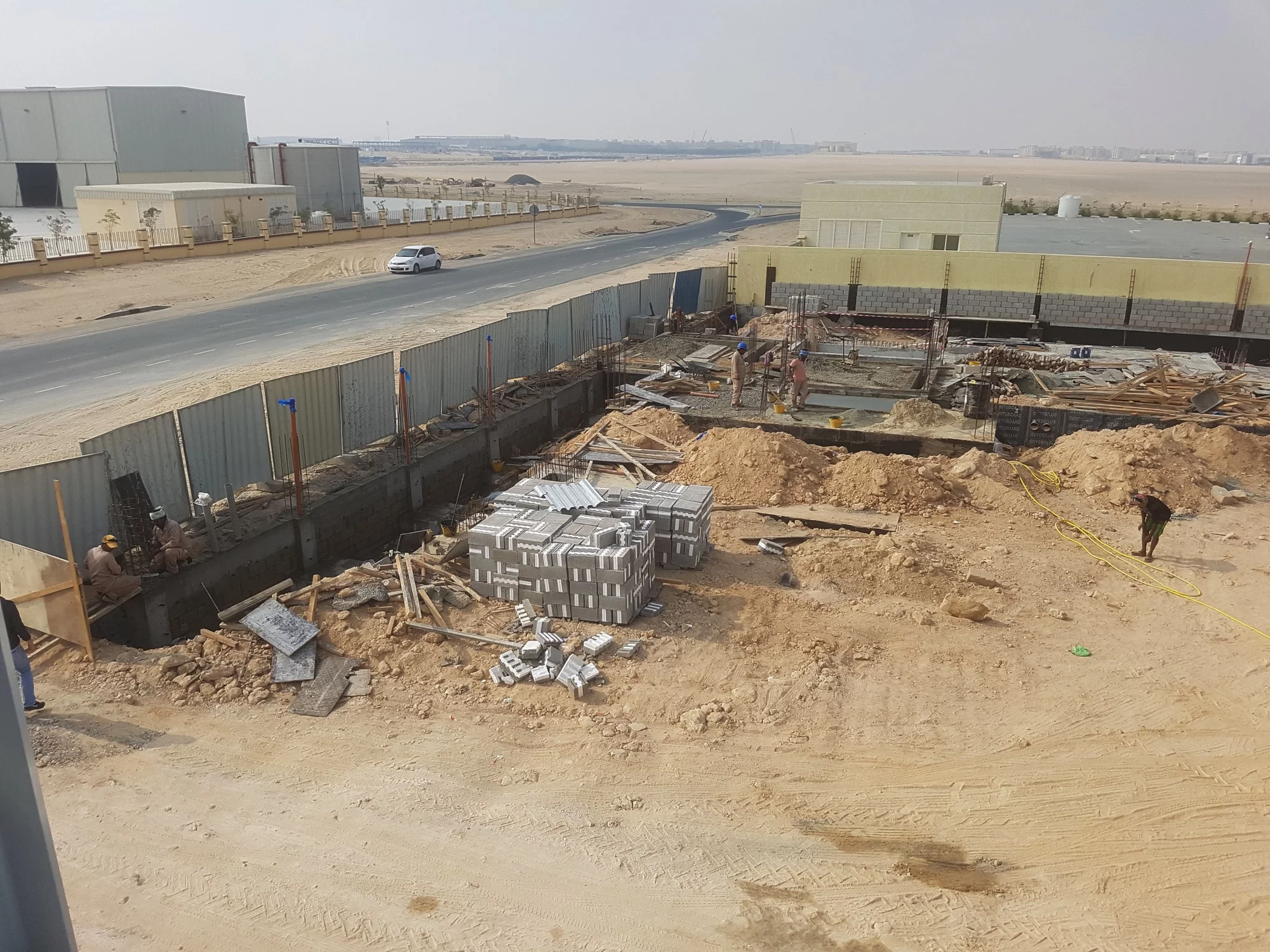 Progress new facilities under construction - Middle East Crane