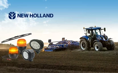 15 % discount on New Holland wiper blades and LED lamps