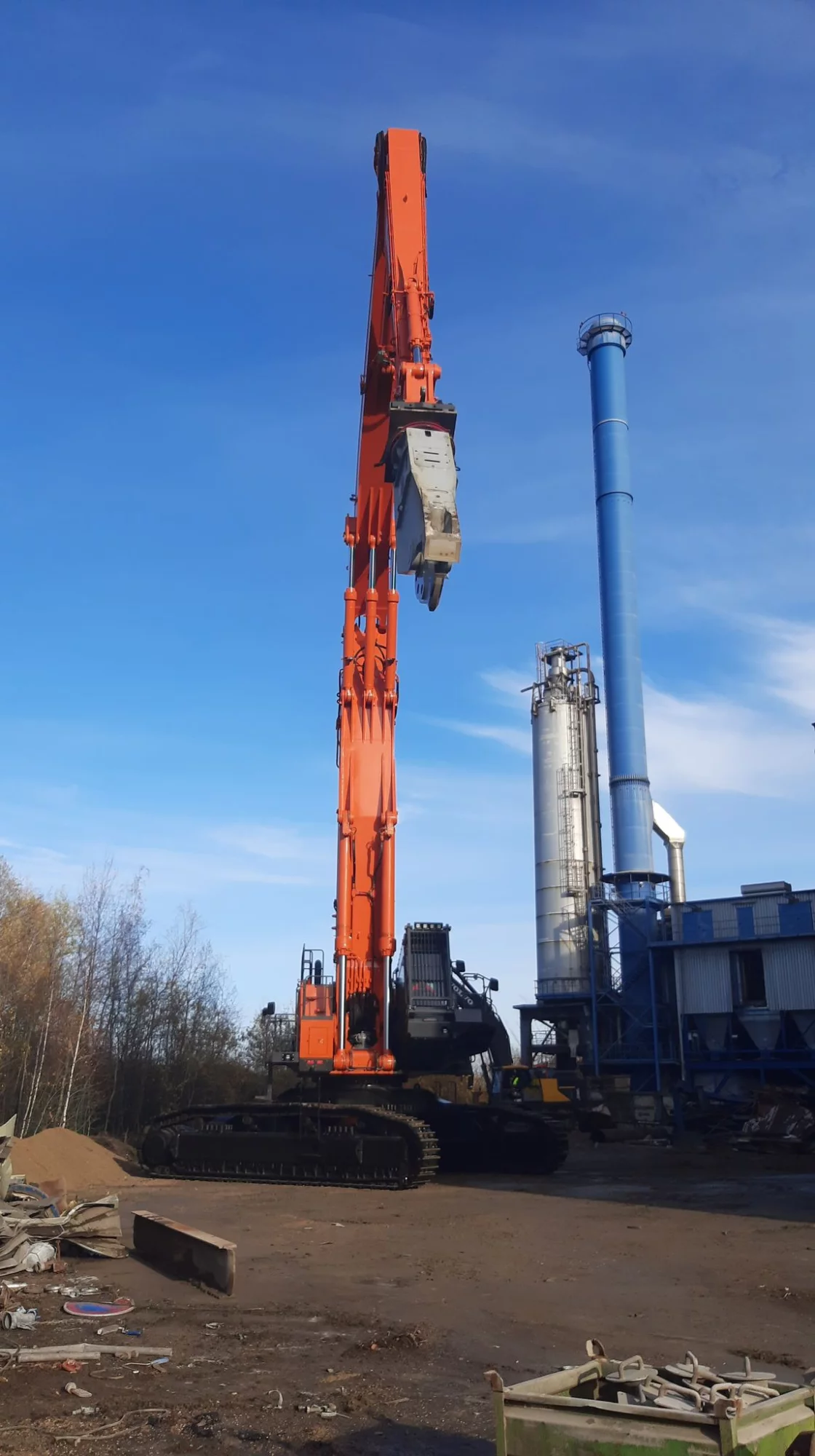 MARTENS DEMOCOM MET EN SERVICE L'EX1200-7 HIGH DEMOLITION