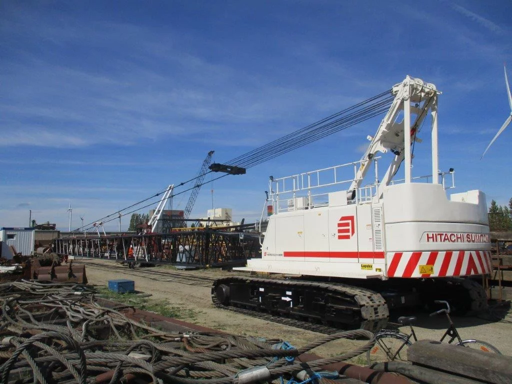 HERBOSCH-KIERE élargi son parc de machines avec deux nouvelles grues Hitachi-Sumitomo