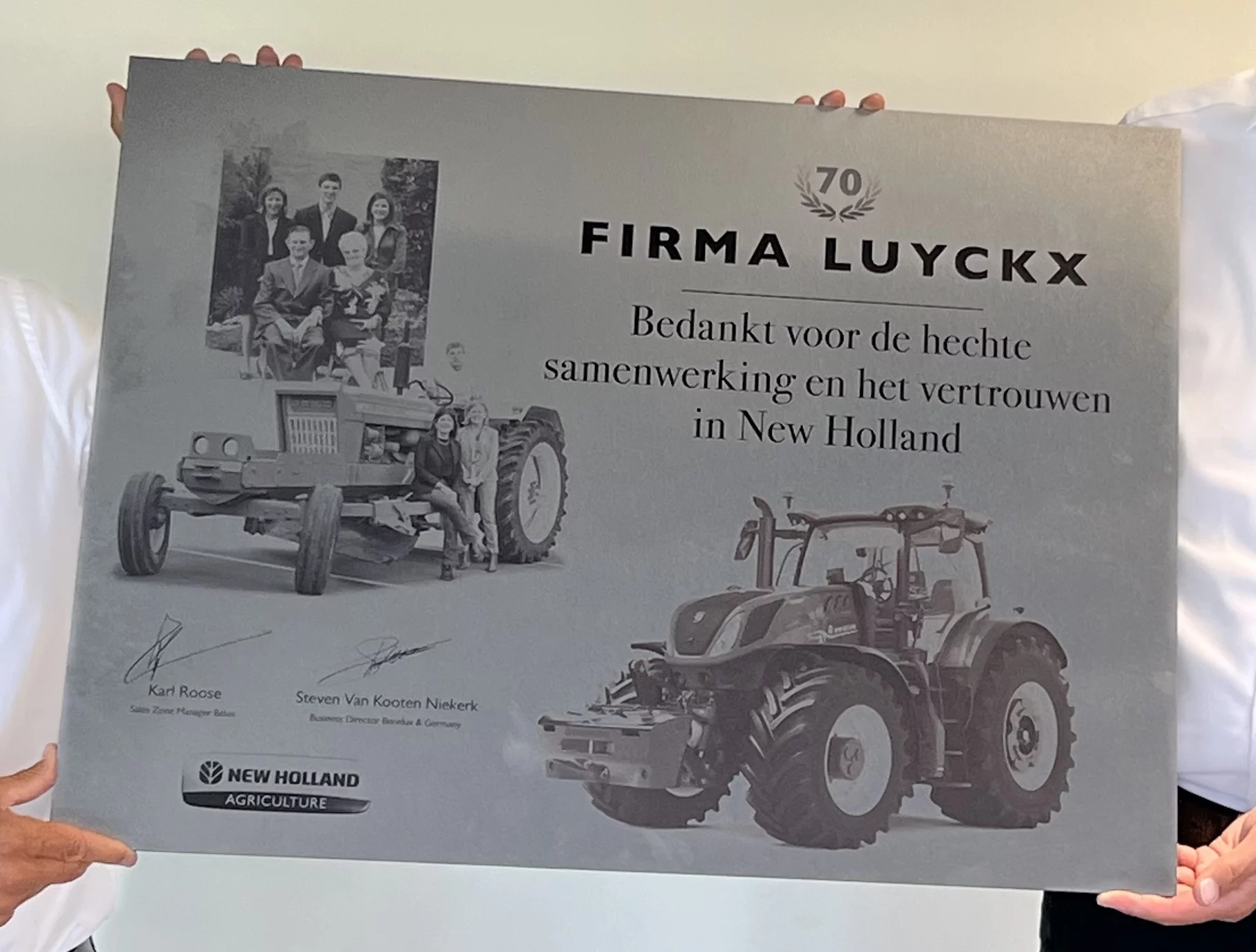Une belle cadeau de la part de New Holland