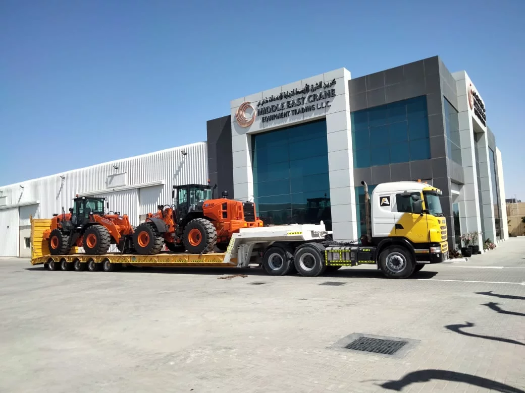 Livraison de 6 nouvelles chargeuses sur pneus ZW310 d'Hitachi chez Aertssen Machinery Services