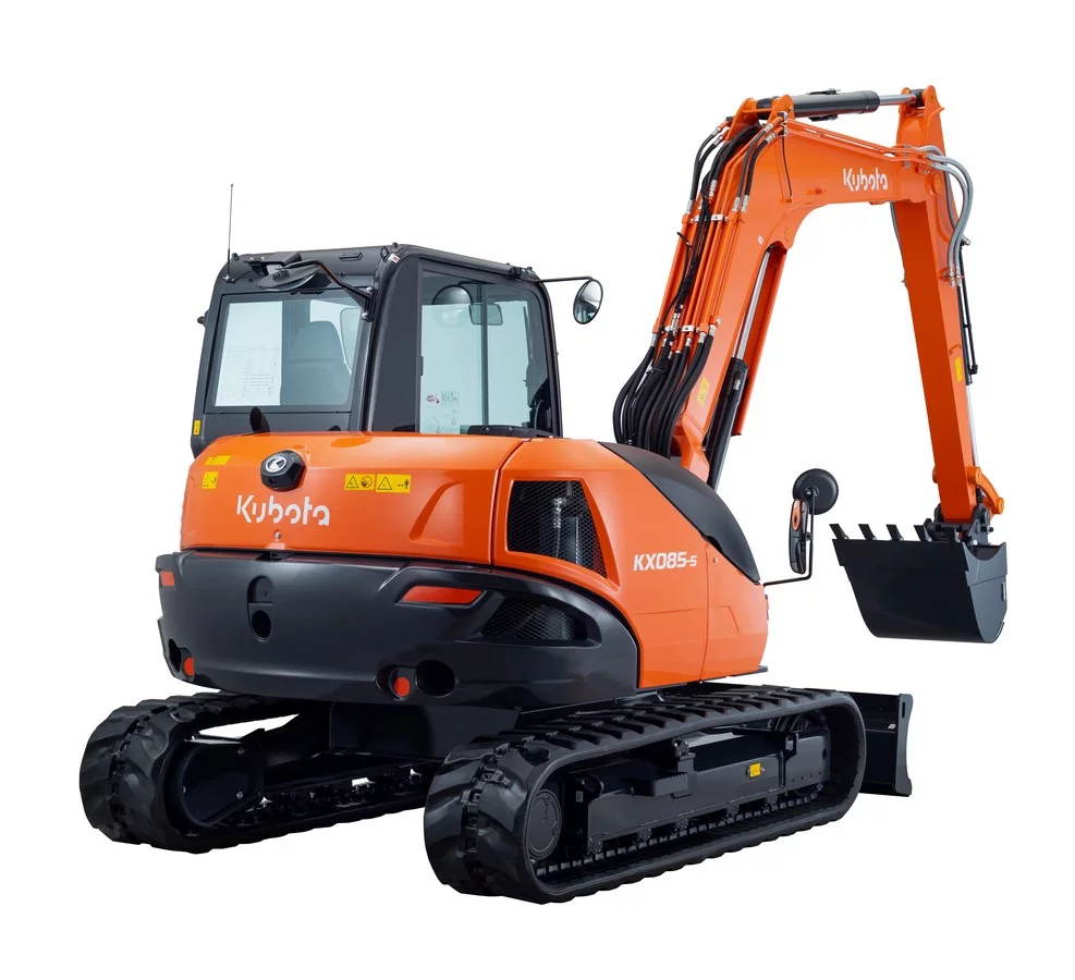 Kubota lance une midi-pelle de 8 tonnes de nouvelle génération