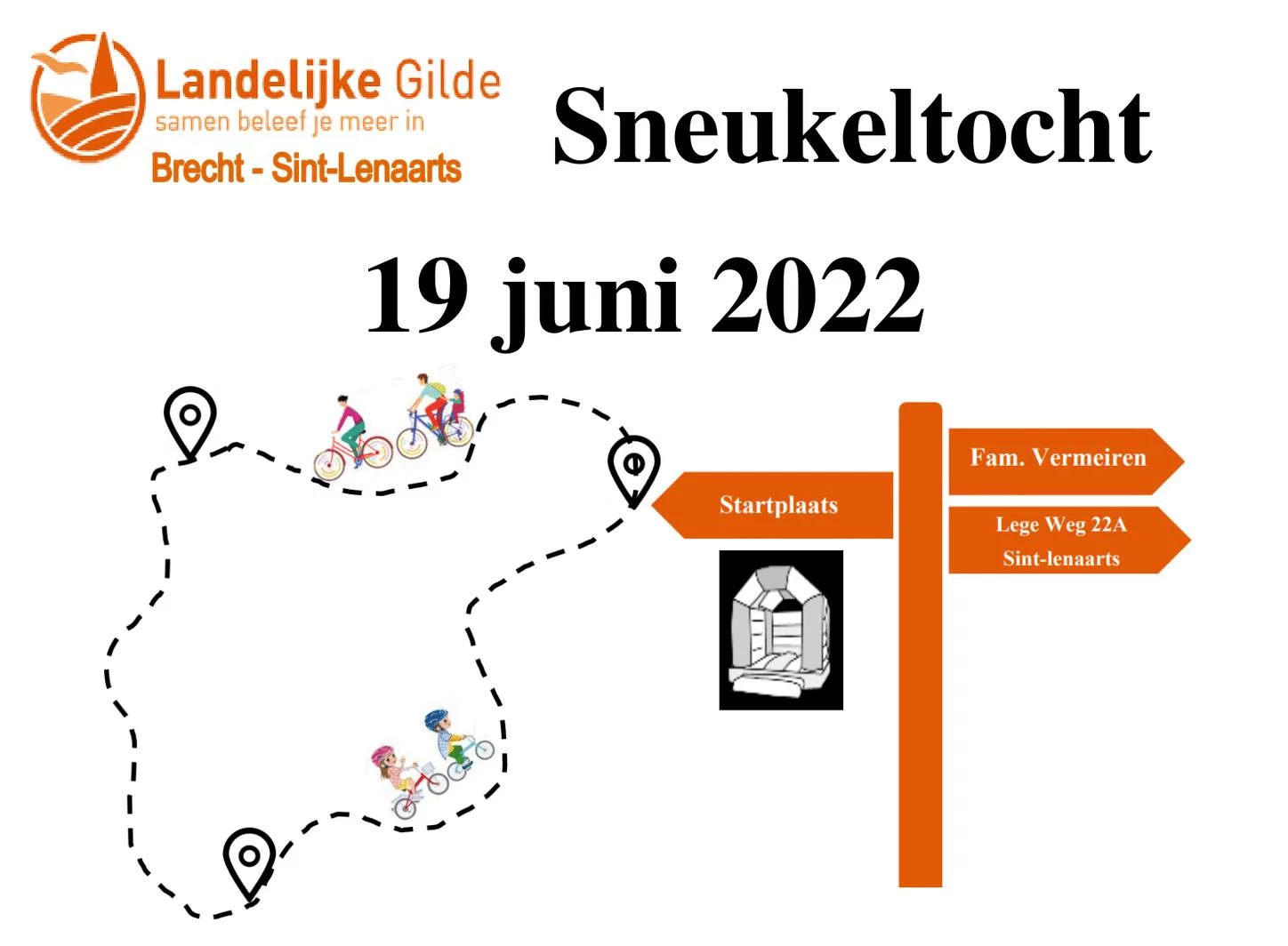 "Sneukeltocht" Landelijke Gilde Brecht et Sint-Lenaarts