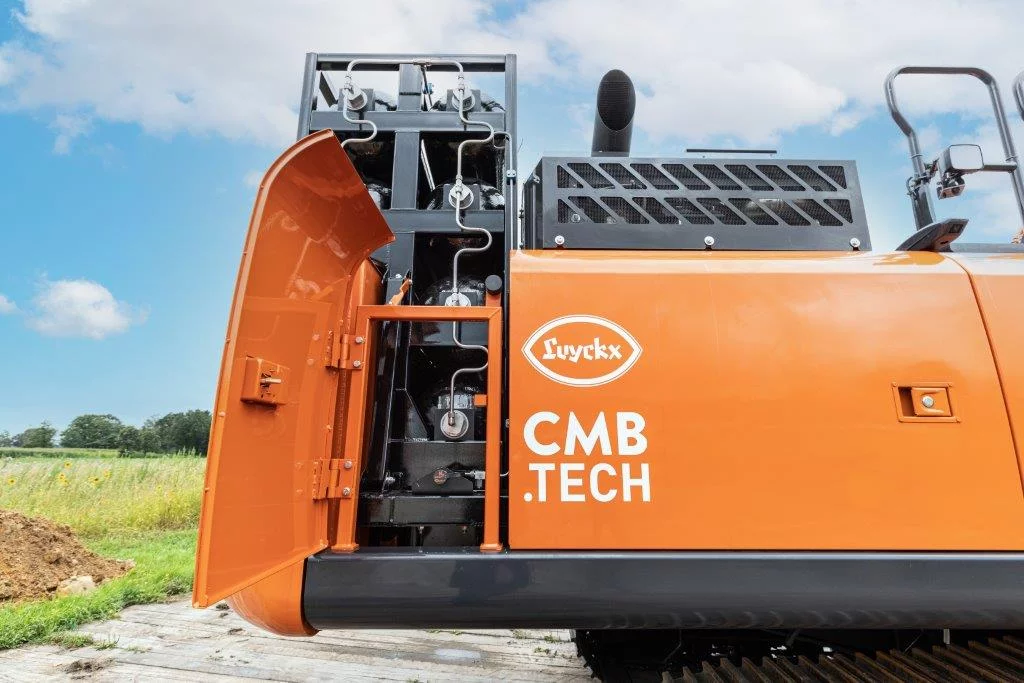 CMB.TECH et Luyckx présentent une excavatrice à hydrogène