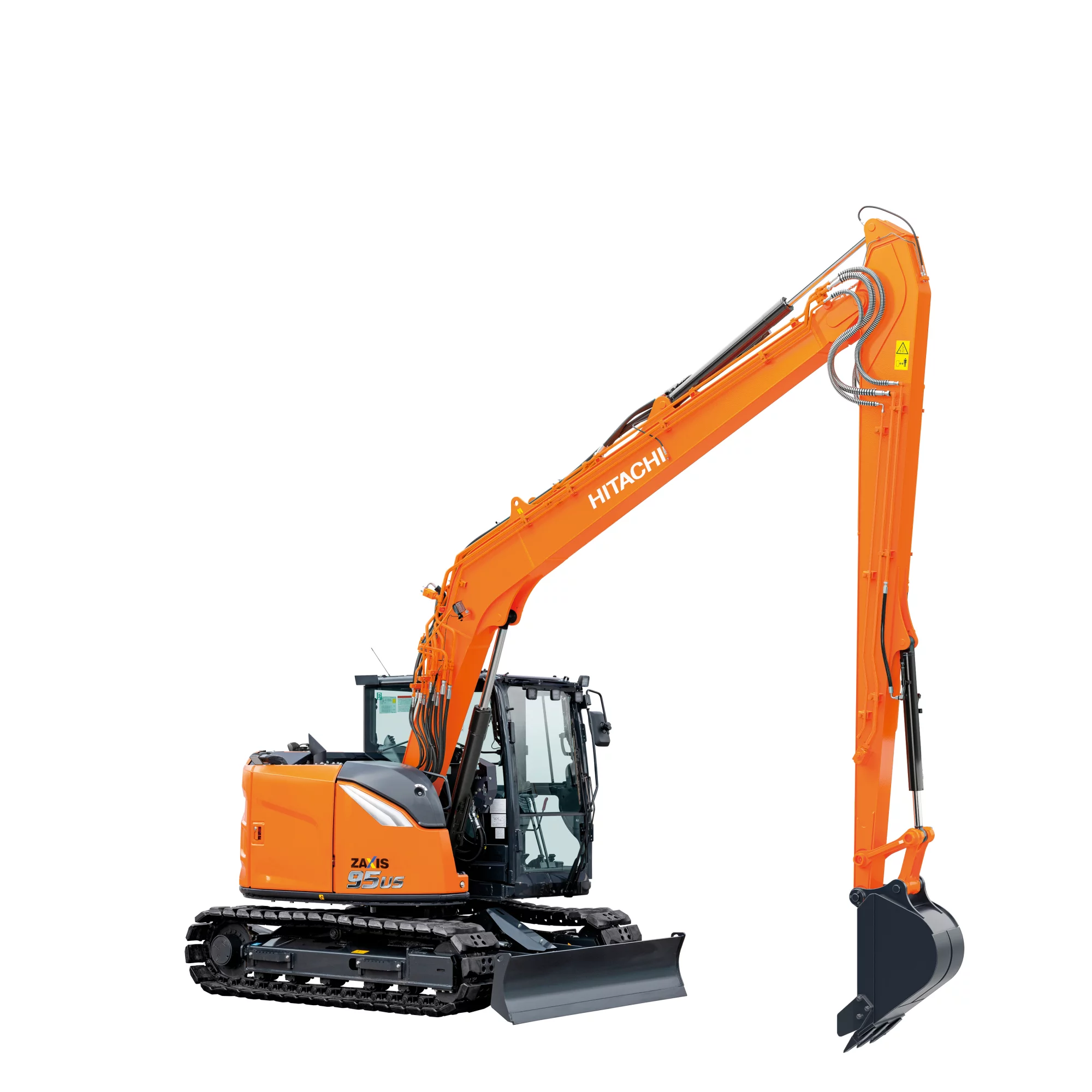 ZX95US-7 SLF : grande portée et nivellement précis dans les espaces les plus exigus