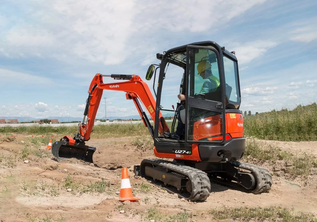 Kubota lance une solution de modernisation électrique pour les pelles KX019-4e et U27-4e
