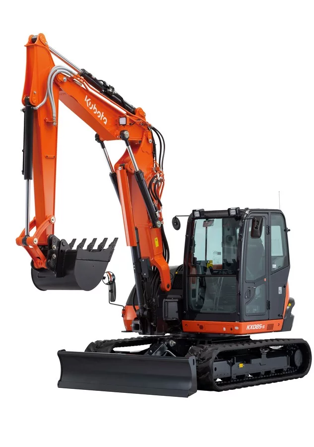 Kubota lance une midi-pelle de 8 tonnes de nouvelle génération