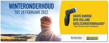Entretien hivernal : le moment de faire un check-up de votre New Holland