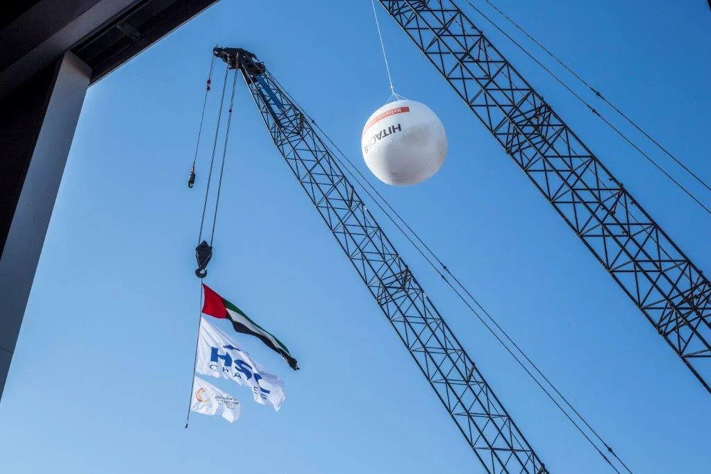 OUVERTURE des nouvelles infrastructures Middle East Crane