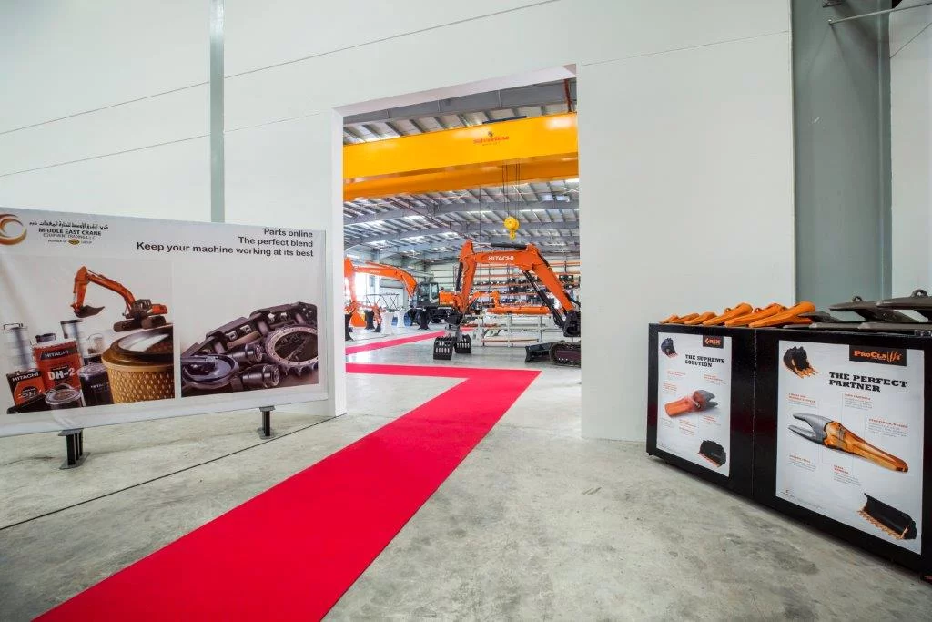 OUVERTURE des nouvelles infrastructures Middle East Crane