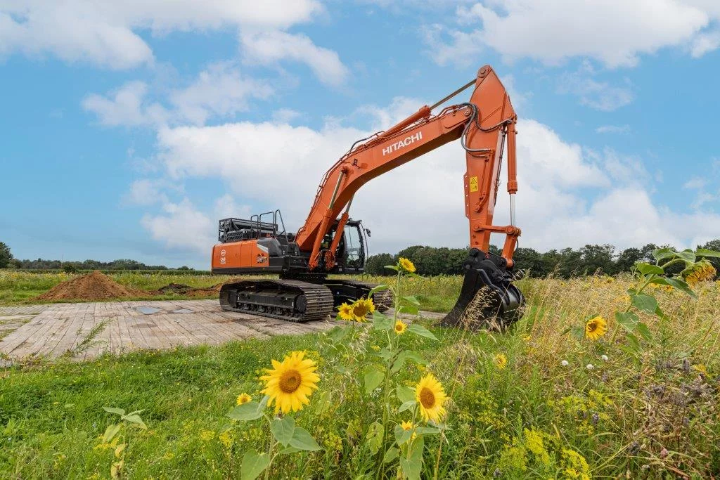 La première excavatrice à hydrogène de 37 tonnes au monde