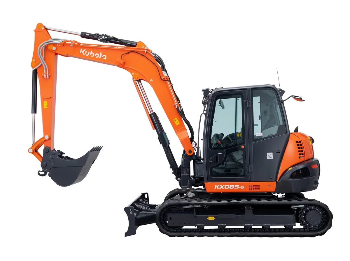 Kubota lance une midi-pelle de 8 tonnes de nouvelle génération