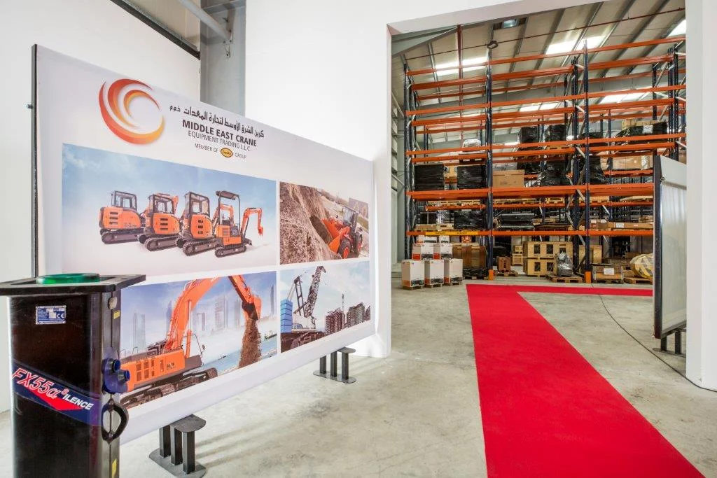 OUVERTURE des nouvelles infrastructures Middle East Crane