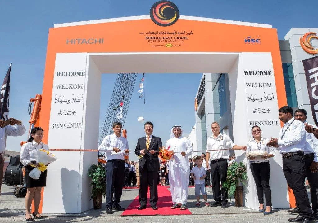 OUVERTURE des nouvelles infrastructures Middle East Crane