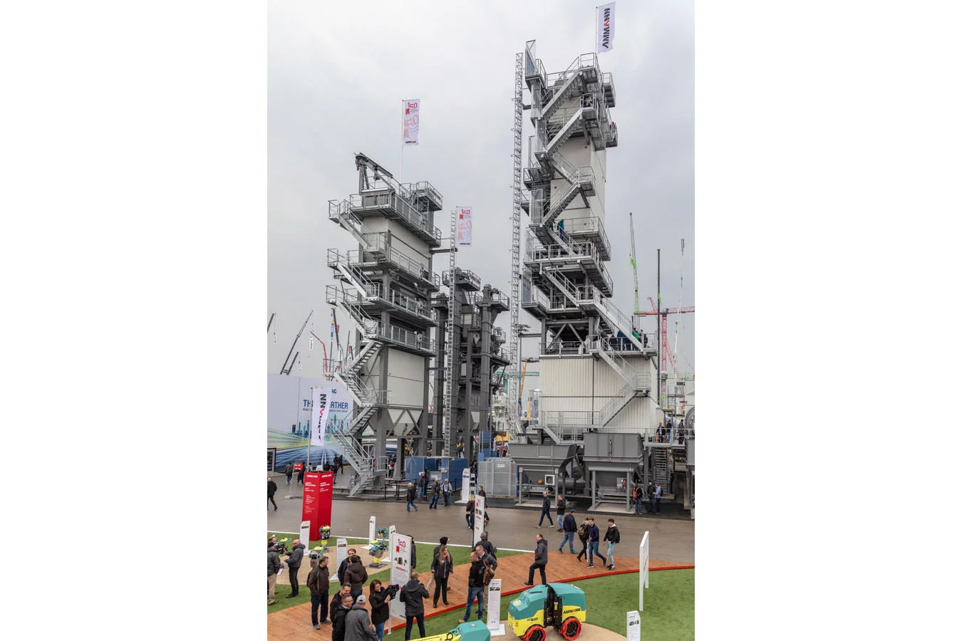 Ammann s’adapte aux mutations d’une industrie en pleine transformation au salon Bauma 2022