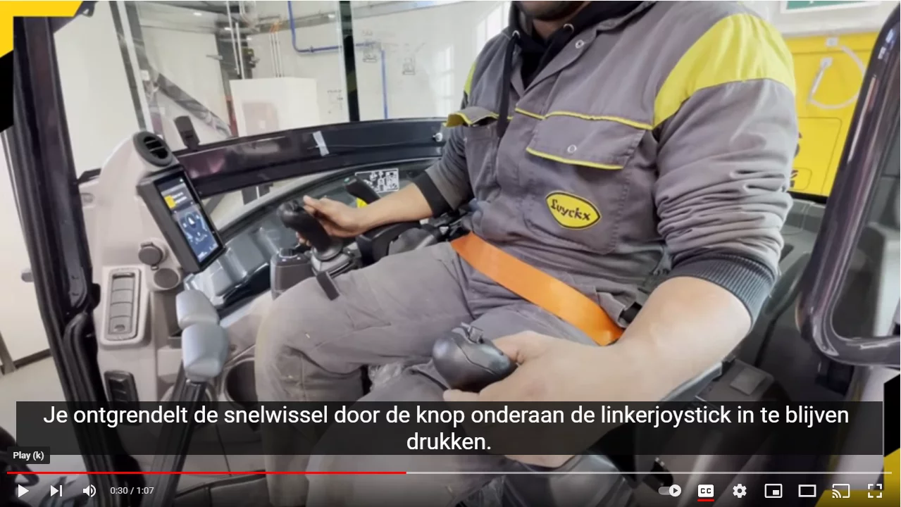Video commande attaches rapides de la Kubota -5
