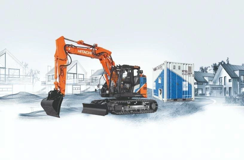Hitachi et KTEG présentent nouvelle génération de pelles zéro émission à commande autonome au salon Bauma