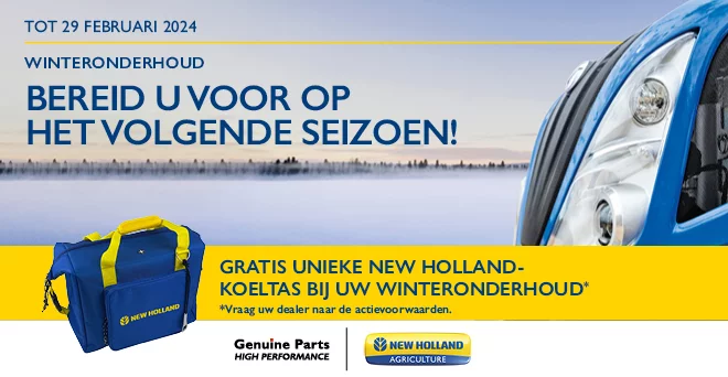 Entretien hivernal 2023 - 2024 : il est temps de faire un check-up de votre New Holland