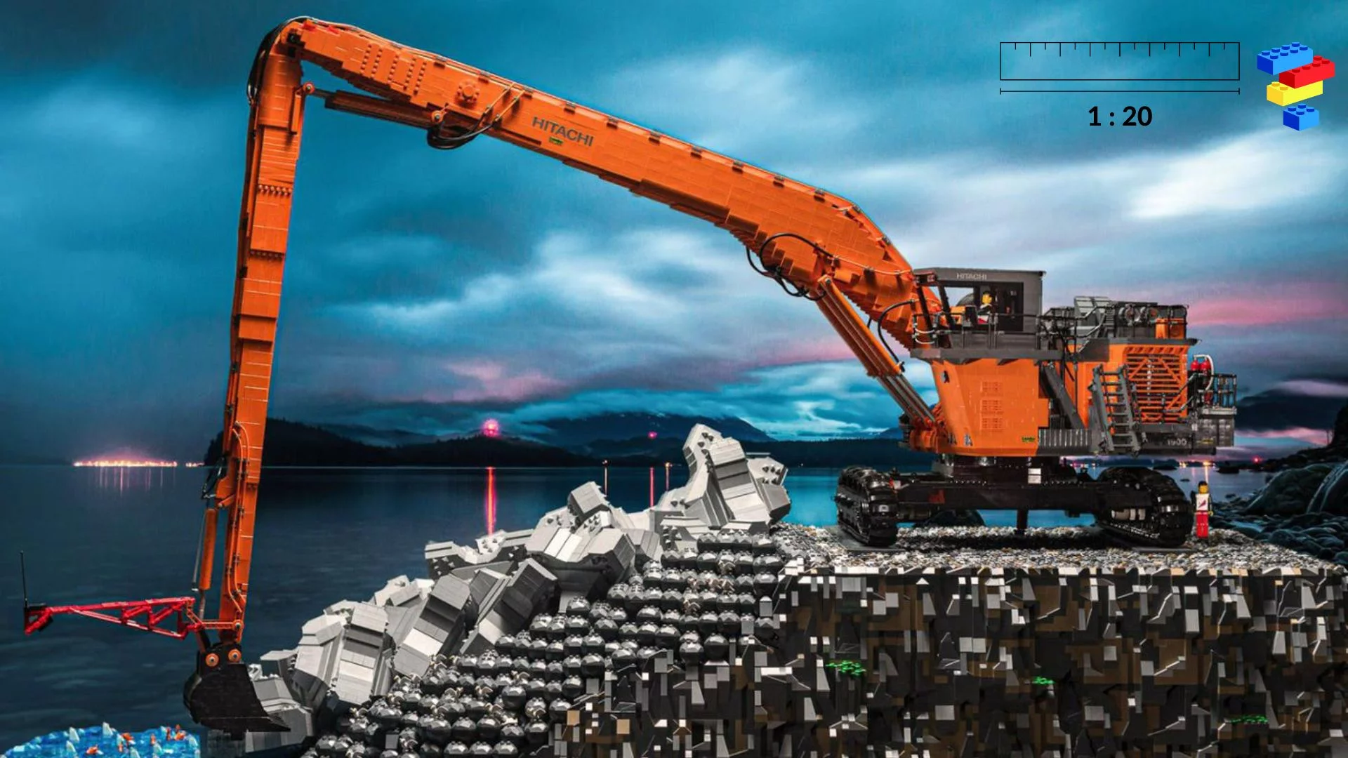 Collection de modèles réduits LEGO® Hitachi