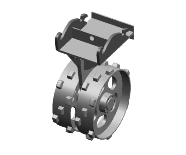 Roue de compactage Luyckx LAV580
