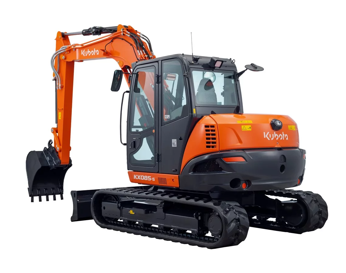 Kubota lanceert nieuwe generatie minigraafmachine van 8 ton