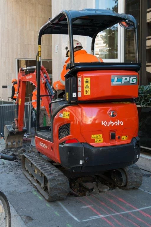 Kubota LPG minigraver