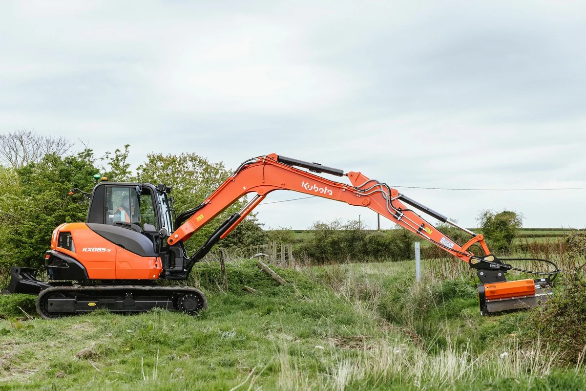 Kubota lanceert nieuwe generatie minigraafmachine van 8 ton