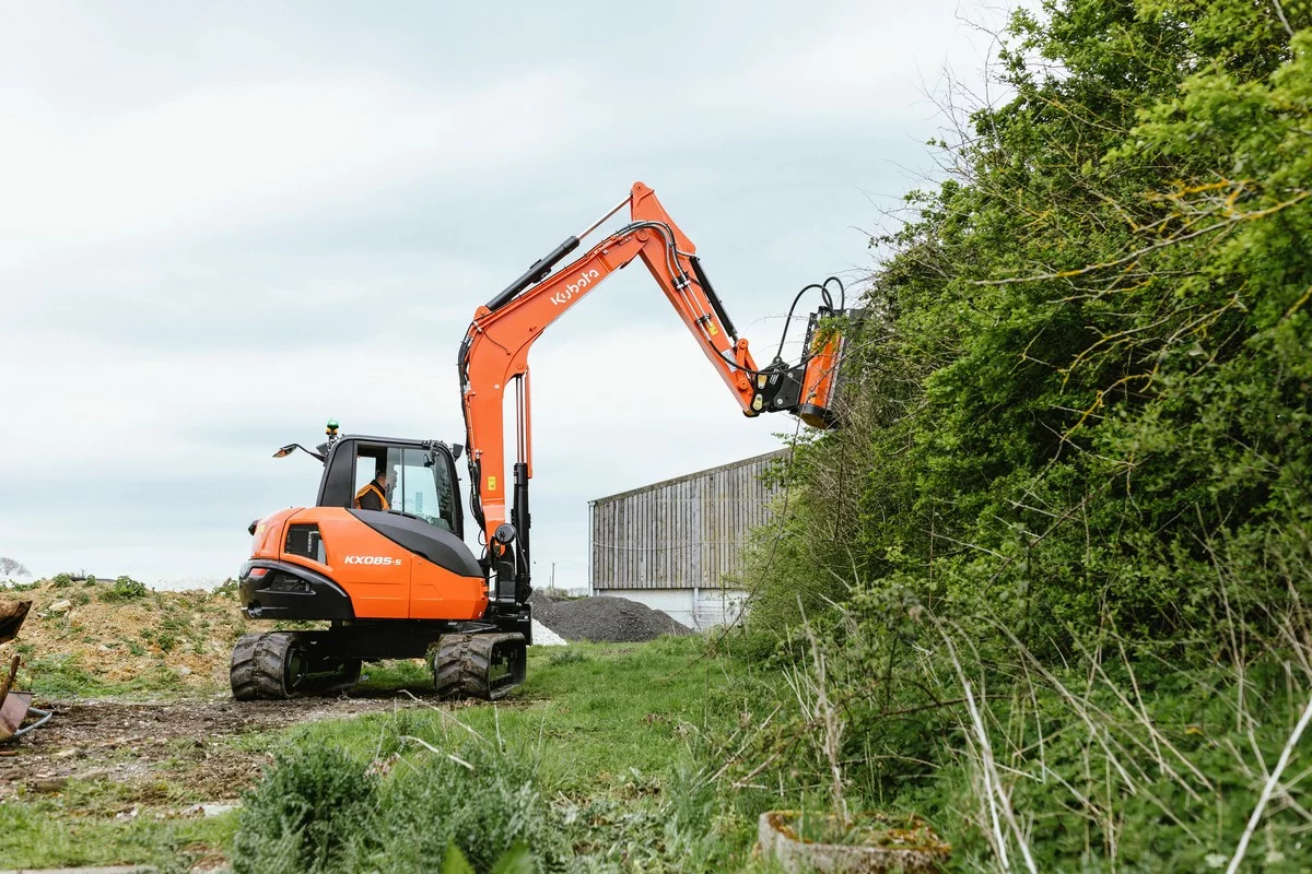 Kubota lanceert nieuwe generatie minigraafmachine van 8 ton
