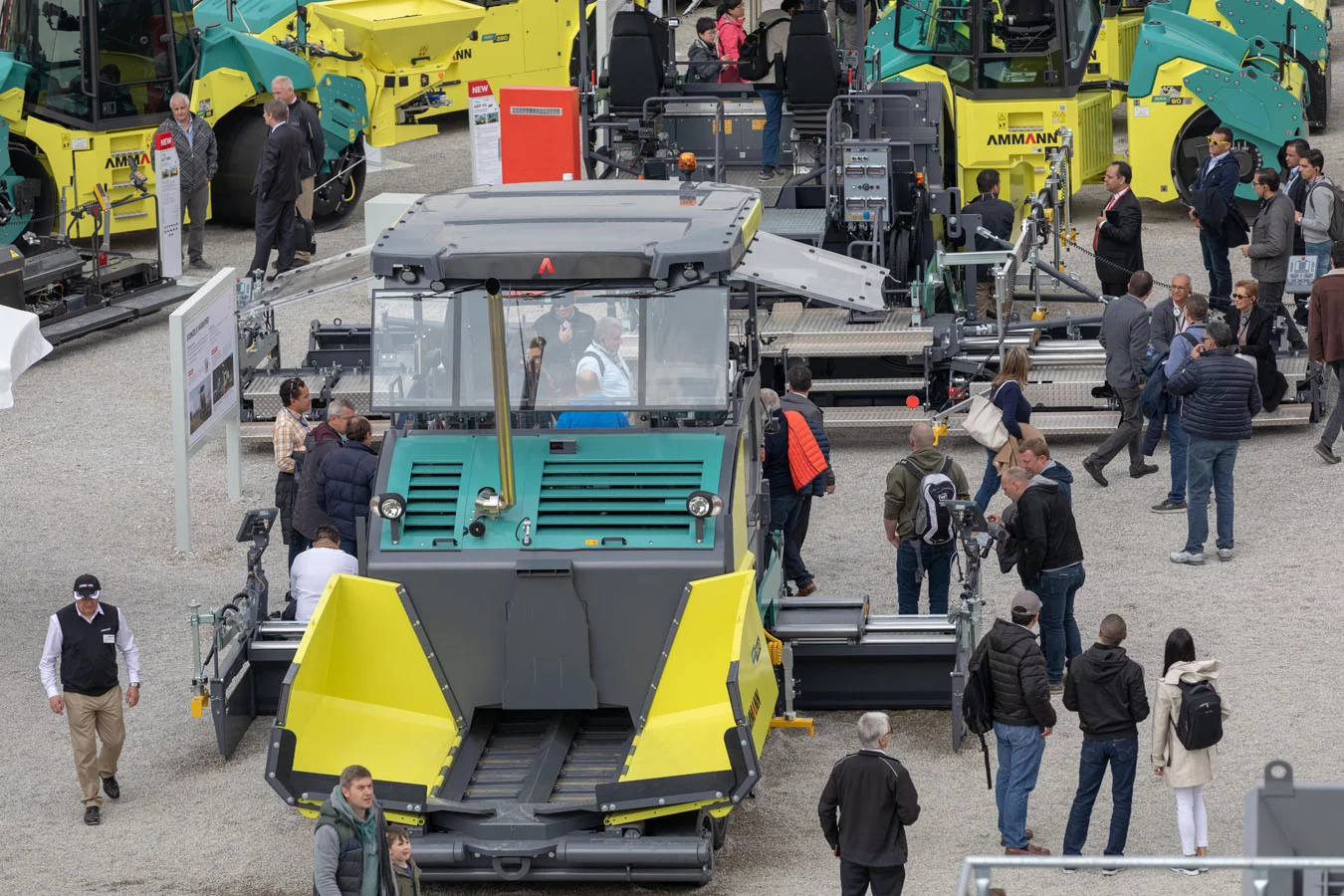 Ammann focust op veranderende industrie op Bauma 2022