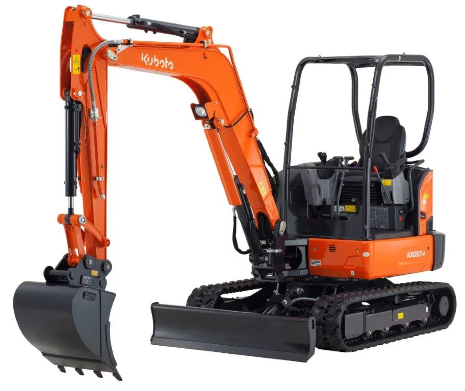 Introductie KUBOTA KX037-4