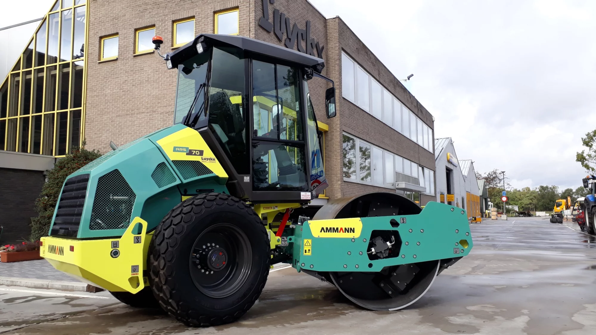 Nieuwe AMMANN 7 tons kofferwals type ARS 70