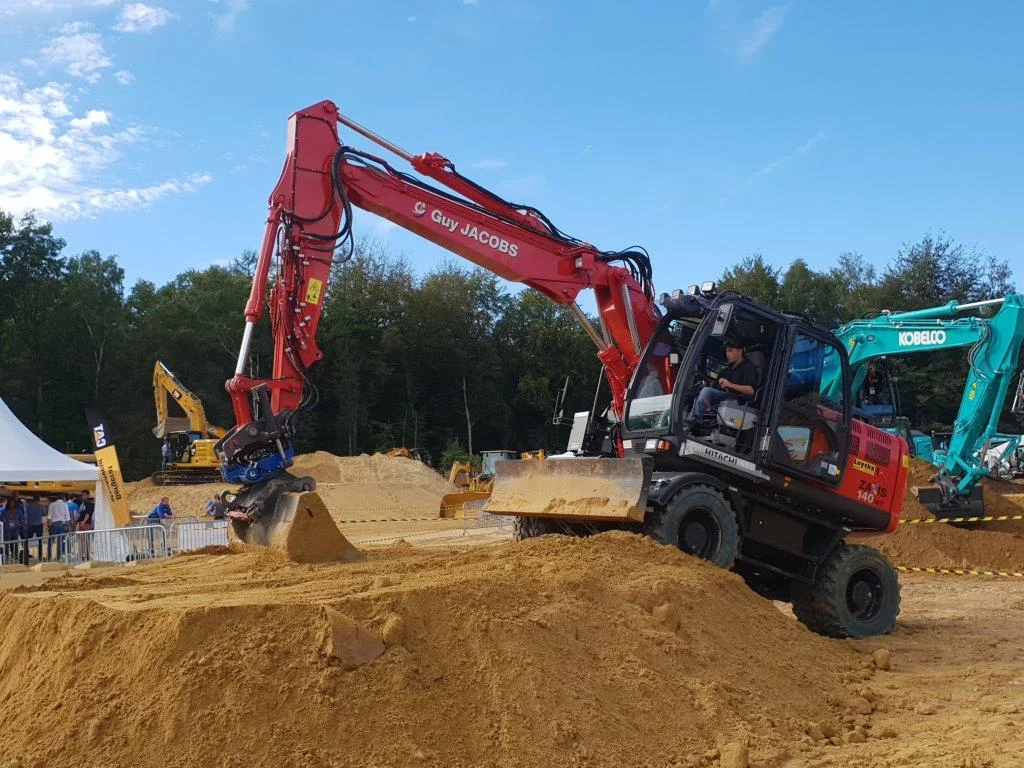 Guy Jacobs in finale van de #excavatorhero2021