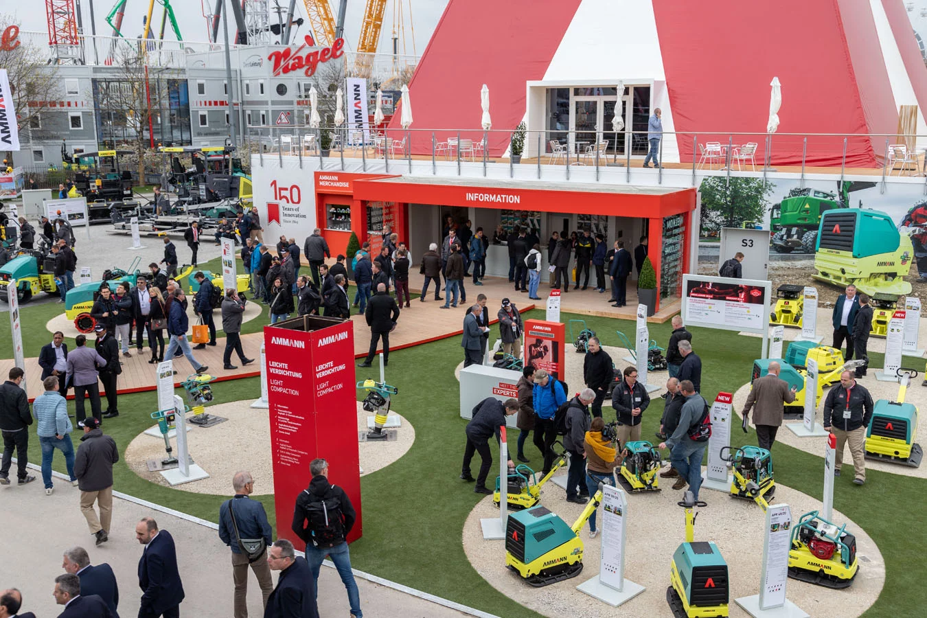 Ammann focust op veranderende industrie op Bauma 2022
