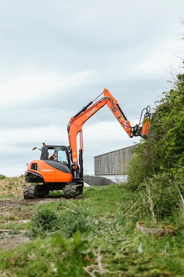 Kubota lanceert nieuwe generatie minigraafmachine van 8 ton