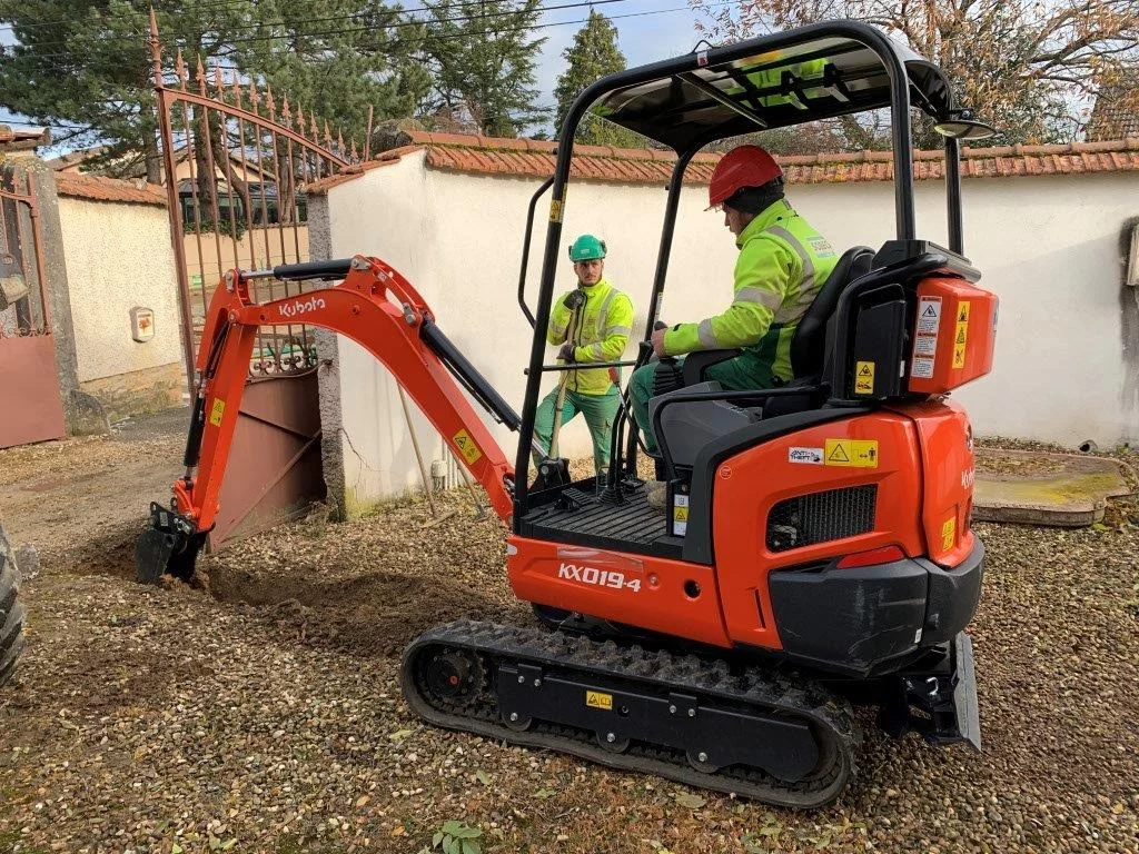 Kubota LPG minigraver