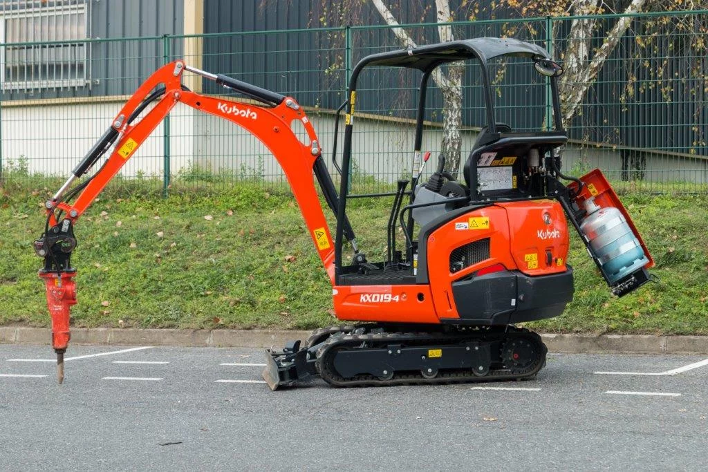 Kubota LPG minigraver