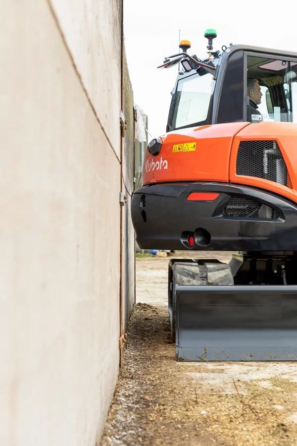Kubota lanceert nieuwe generatie minigraafmachine van 8 ton
