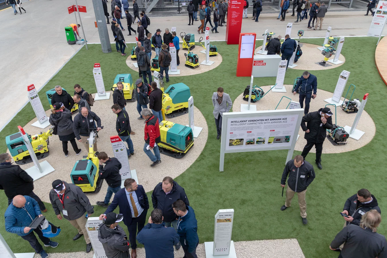 Ammann focust op veranderende industrie op Bauma 2022