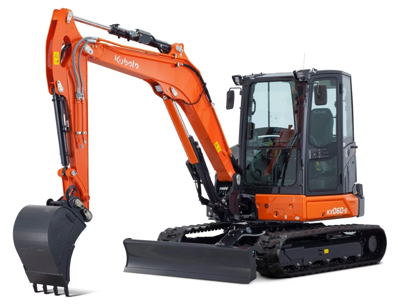 Kubota introduceert 3 nieuwe graafmachines in het 5 ton gamma