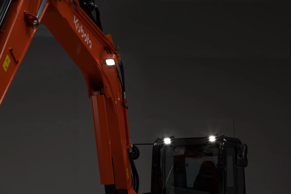 Kubota lanceert nieuwe generatie minigraafmachine van 8 ton