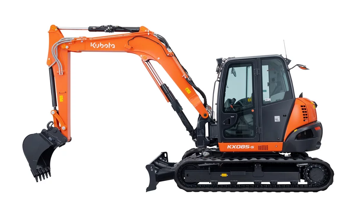 Kubota lanceert nieuwe generatie minigraafmachine van 8 ton