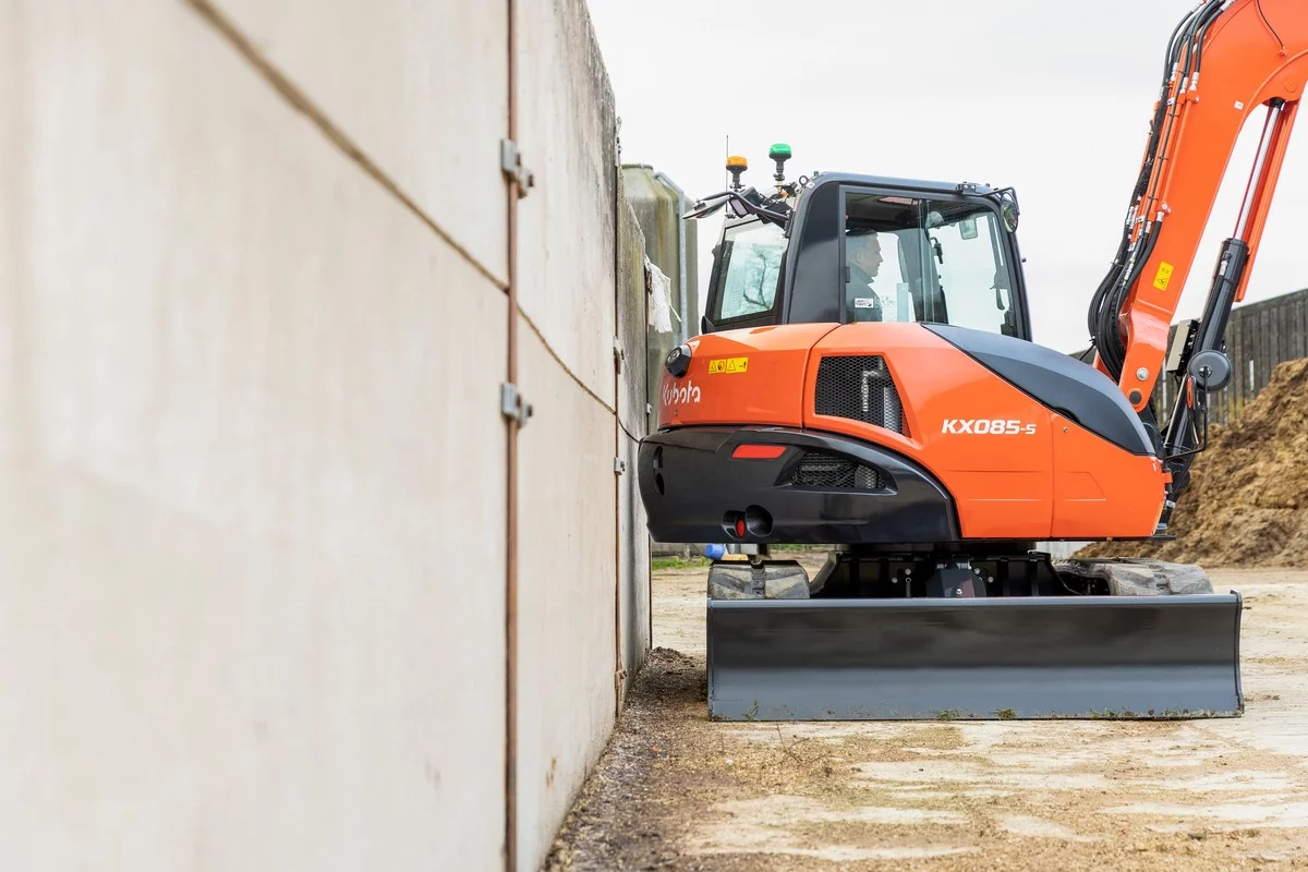 Kubota lanceert nieuwe generatie minigraafmachine van 8 ton