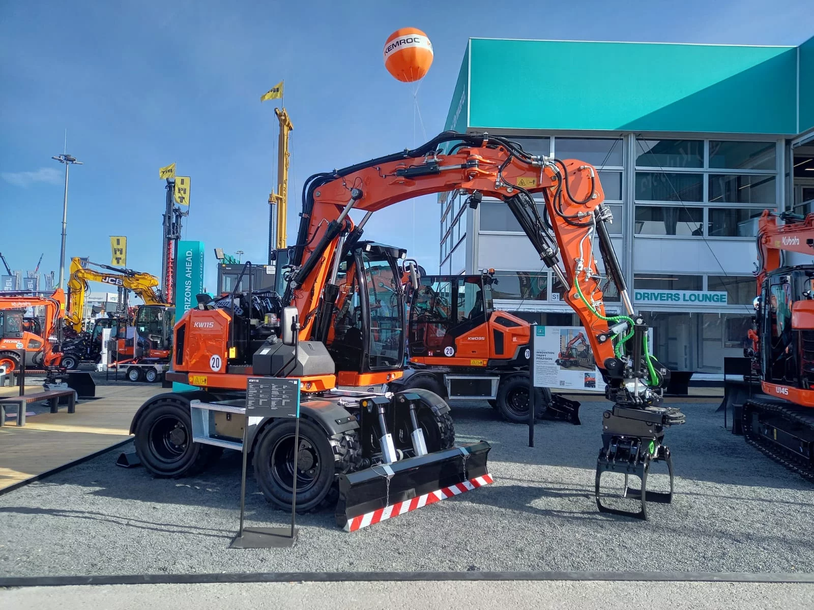 Kubota onthult nieuwe mobiele graafmachines op bauma 2025